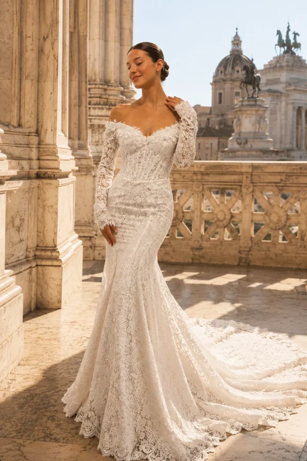 YD18335 Abito sposa YD18335 - Yedyna