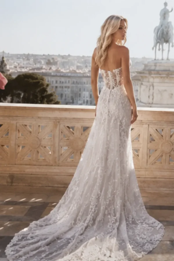 YD18349 B Abito sposa YD18349 - Yedyna
